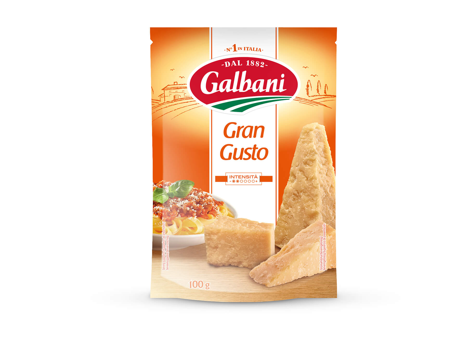 Gran Gusto 100g Galbani (răzuit)
