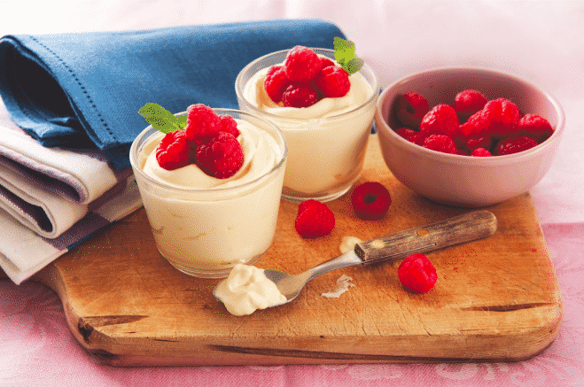 Cremă de mascarpone cu zmeură - Galbani